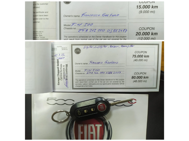 Fiat 500 1.2 Lounge, 70 к.с - автомобили, коли, обяви за нови и употребявани 15