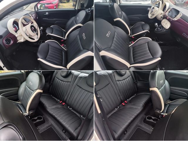 Fiat 500 Lounge0.9.86 kc - автомобили, коли, обяви за нови и употребявани 11