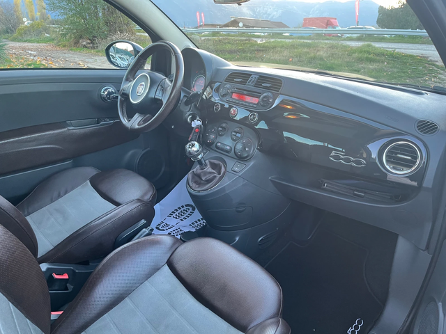 Fiat 500 1.4i-100-ITALIA - автомобили, коли, обяви за нови и употребявани 4