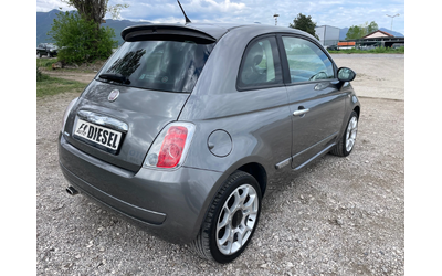 Fiat 500 1.3m-jet-ITALIA - автомобили, коли, обяви за нови и употребявани 6