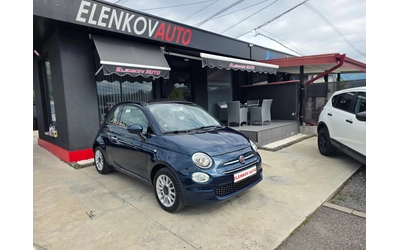 Fiat 500 CABRIO 70882km 2019г 1.2I-69к.с- EURO 6-ДАНИЯ - автомобили, коли, обяви за нови и употребявани 0