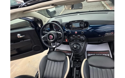 Fiat 500 CABRIO 70882km 2019г 1.2I-69к.с- EURO 6-ДАНИЯ - автомобили, коли, обяви за нови и употребявани 10