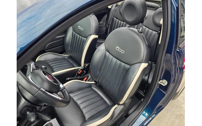Fiat 500 CABRIO 70882km 2019г 1.2I-69к.с- EURO 6-ДАНИЯ - автомобили, коли, обяви за нови и употребявани 12