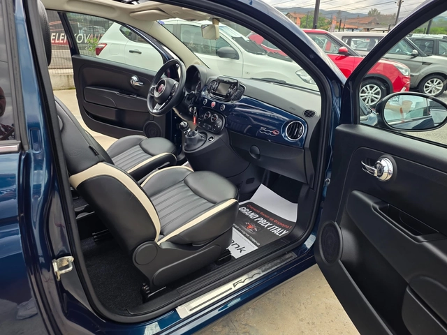 Fiat 500 CABRIO 70882km 2019г 1.2I-69к.с- EURO 6-ДАНИЯ - автомобили, коли, обяви за нови и употребявани 13