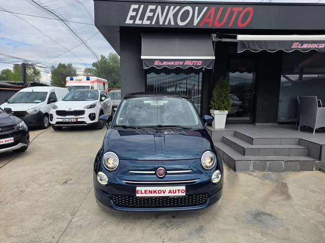 Fiat 500 CABRIO 70882km 2019г 1.2I-69к.с- EURO 6-ДАНИЯ - автомобили, коли, обяви за нови и употребявани 1