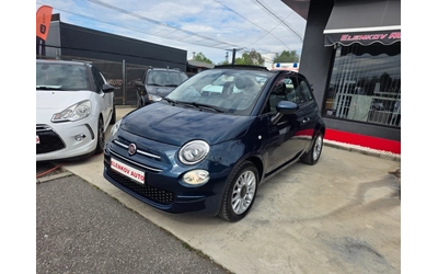 Fiat 500 CABRIO 70882km 2019г 1.2I-69к.с- EURO 6-ДАНИЯ - автомобили, коли, обяви за нови и употребявани 2