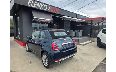 Fiat 500 CABRIO 70882km 2019г 1.2I-69к.с- EURO 6-ДАНИЯ - автомобили, коли, обяви за нови и употребявани 5
