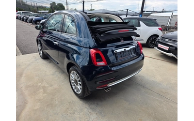Fiat 500 CABRIO 70882km 2019г 1.2I-69к.с- EURO 6-ДАНИЯ - автомобили, коли, обяви за нови и употребявани 7