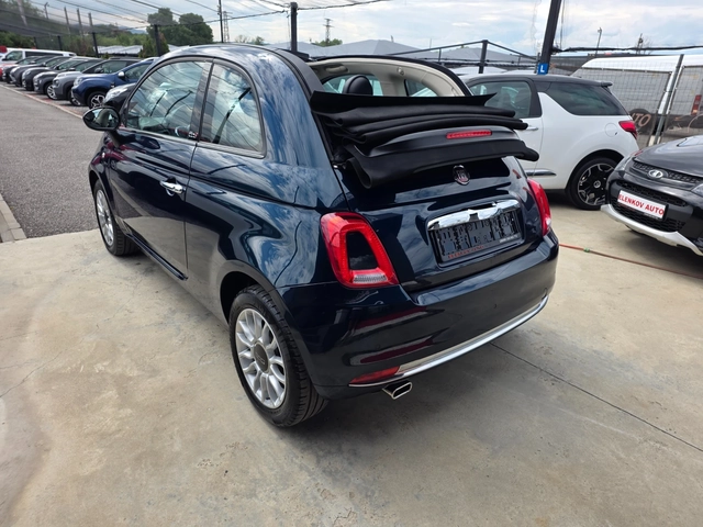 Fiat 500 CABRIO 70882km 2019г 1.2I-69к.с- EURO 6-ДАНИЯ - автомобили, коли, обяви за нови и употребявани 7