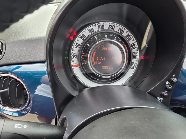 Fiat 500 CABRIO 70882km 2019г 1.2I-69к.с- EURO 6-ДАНИЯ - автомобили, коли, обяви за нови и употребявани 9
