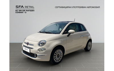 Fiat 500 LOUNGE 1.2 69 hp АВТОМАТИК EURO 6B - автомобили, коли, обяви за нови и употребявани 0