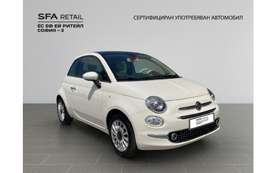 Fiat 500 LOUNGE 1.2 69 hp АВТОМАТИК EURO 6B - автомобили, коли, обяви за нови и употребявани 2