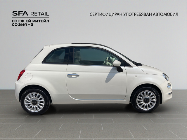 Fiat 500 LOUNGE 1.2 69 hp АВТОМАТИК EURO 6B - автомобили, коли, обяви за нови и употребявани 3