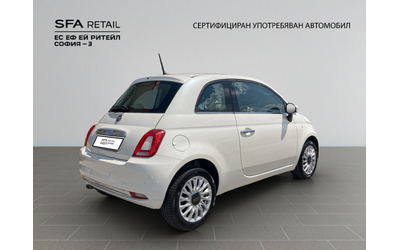 Fiat 500 LOUNGE 1.2 69 hp АВТОМАТИК EURO 6B - автомобили, коли, обяви за нови и употребявани 4