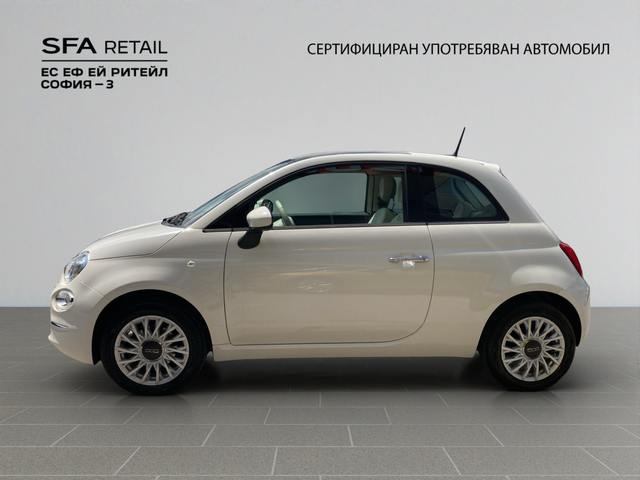 Fiat 500 LOUNGE 1.2 69 hp АВТОМАТИК EURO 6B - автомобили, коли, обяви за нови и употребявани 7