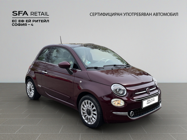Fiat 500 Lounge 1.2 petrol 69 hp - автомобили, коли, обяви за нови и употребявани 2