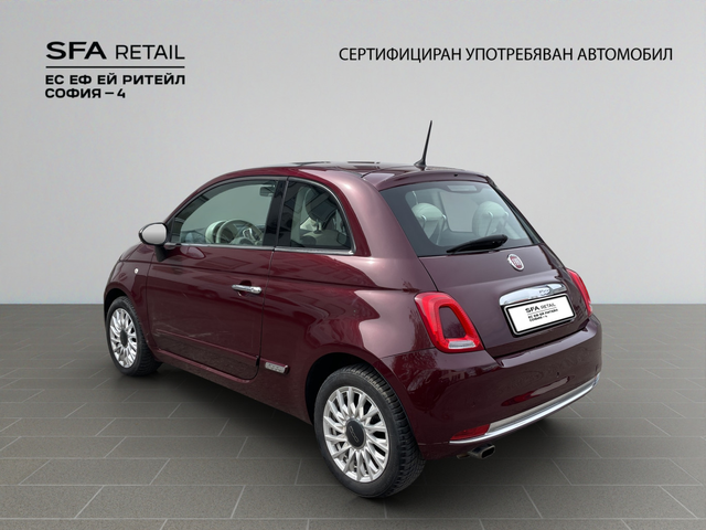 Fiat 500 Lounge 1.2 petrol 69 hp - автомобили, коли, обяви за нови и употребявани 6