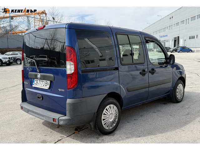 Fiat Doblo 1.6i 103к.с. - автомобили, коли, обяви за нови и употребявани 3