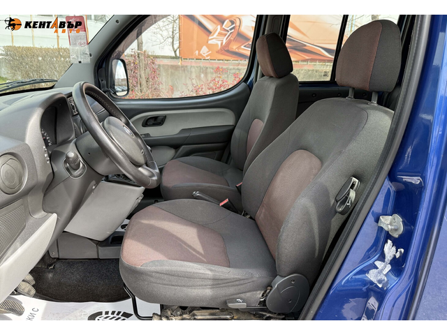 Fiat Doblo 1.6i 103к.с. - автомобили, коли, обяви за нови и употребявани 7