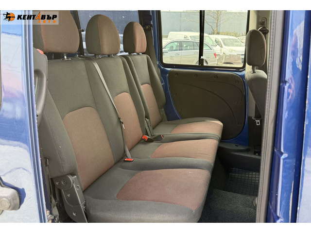 Fiat Doblo 1.6i 103к.с. - автомобили, коли, обяви за нови и употребявани 8
