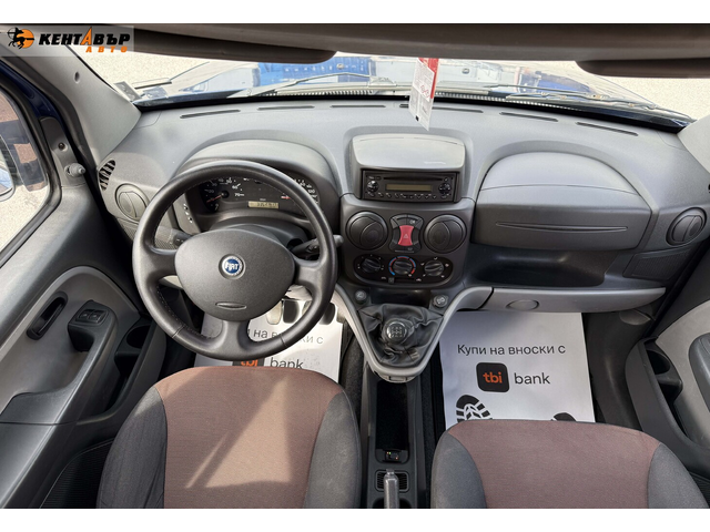 Fiat Doblo 1.6i 103к.с. - автомобили, коли, обяви за нови и употребявани 9