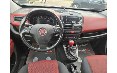 Fiat Doblo 1.4i-120kc= ЗАВОДСКИ МЕТАН= 6СК= КЛИМАТРОНИК - автомобили, коли, обяви за нови и употребявани 10