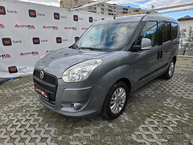 Fiat Doblo 1.4i-120kc= ЗАВОДСКИ МЕТАН= 6СК= КЛИМАТРОНИК - автомобили, коли, обяви за нови и употребявани 5