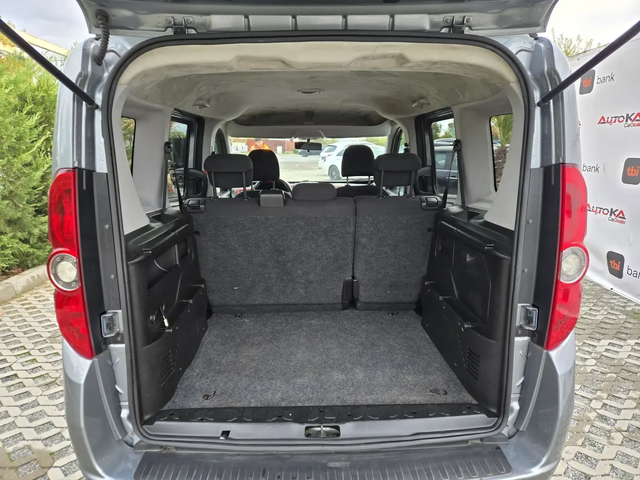 Fiat Doblo 1.4i-120kc= ЗАВОДСКИ МЕТАН= 6СК= КЛИМАТРОНИК - автомобили, коли, обяви за нови и употребявани 9