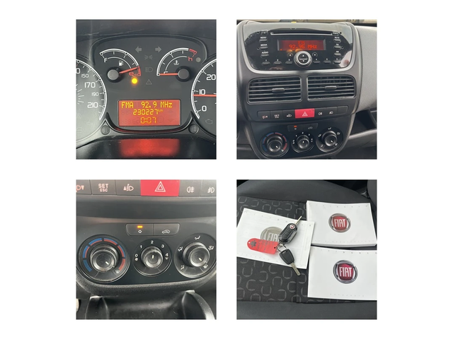 Fiat Doblo 1.3 M-JET 90кс EURO 5B КЛИМАТИК ВНОС ИТАЛИЯ - автомобили, коли, обяви за нови и употребявани 10