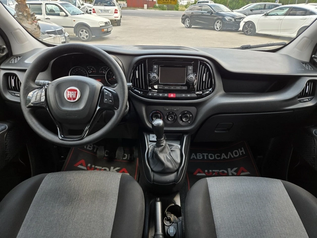 Fiat Doblo 1.3Multijet-95кс= EURO 6B= ПЪТНИЧЕСКИ= N1-5МЕСТА! - автомобили, коли, обяви за нови и употребявани 11