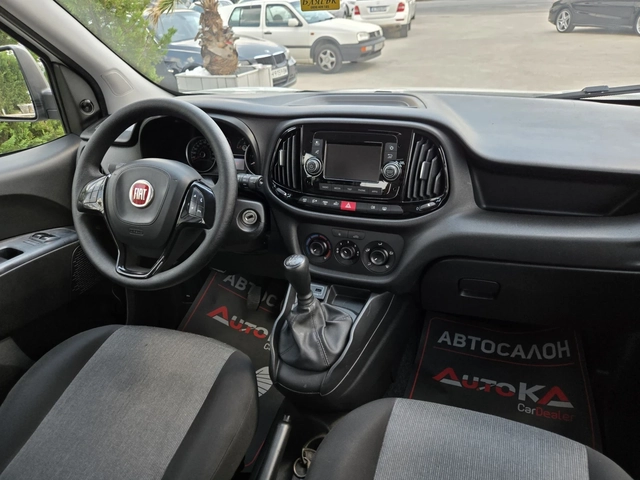 Fiat Doblo 1.3Multijet-95кс= EURO 6B= ПЪТНИЧЕСКИ= N1-5МЕСТА! - автомобили, коли, обяви за нови и употребявани 12