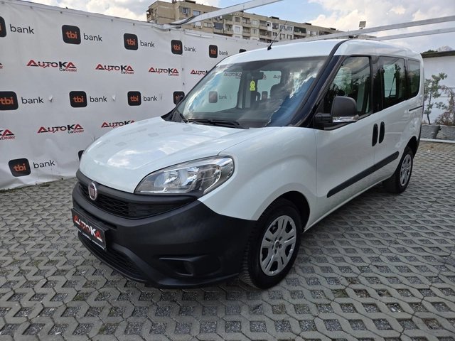 Fiat Doblo 1.3Multijet-95кс= EURO 6B= ПЪТНИЧЕСКИ= N1-5МЕСТА! - автомобили, коли, обяви за нови и употребявани 5