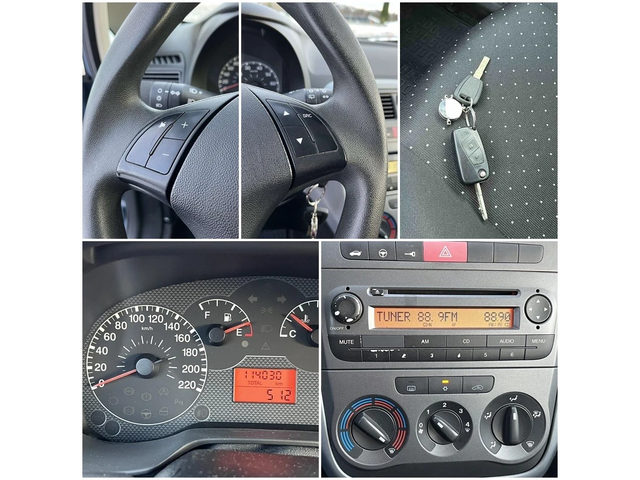 Fiat Punto 1.4I 75кс  EURO 4 КЛИМАТИК 114 000км ОБСЛУЖЕН - автомобили, коли, обяви за нови и употребявани 10