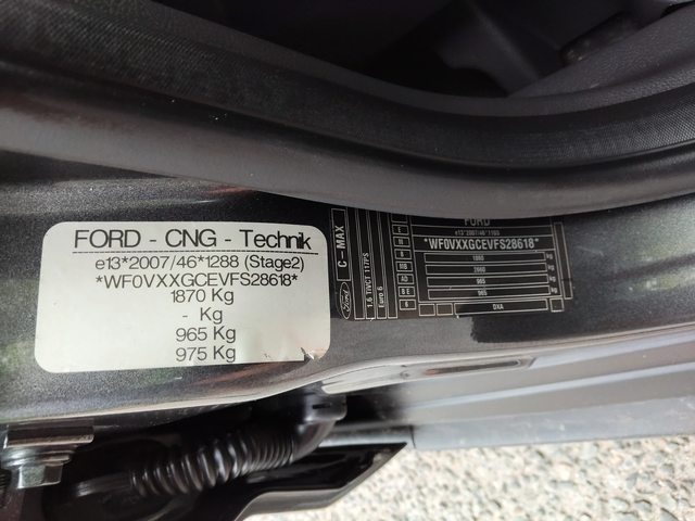 Ford C-max 1, 6i  LPG BRC - автомобили, коли, обяви за нови и употребявани 14