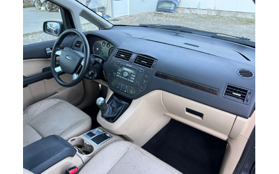 Ford C-max Ghia 1.8TDCI-115к.с/ Кожа/ Подгряване/ Автопилот - автомобили, коли, обяви за нови и употребявани 15