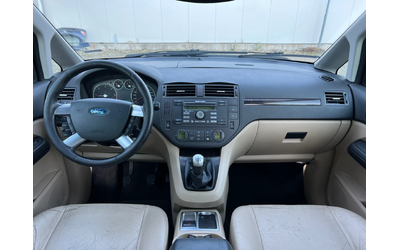 Ford C-max Ghia 1.8TDCI-115к.с/ Кожа/ Подгряване/ Автопилот - автомобили, коли, обяви за нови и употребявани 16