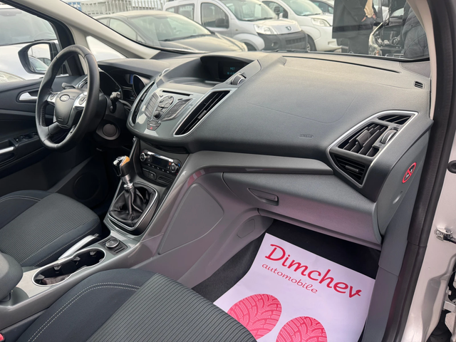 Ford C-max 1.6 Diesel 115k.c - автомобили, коли, обяви за нови и употребявани 9