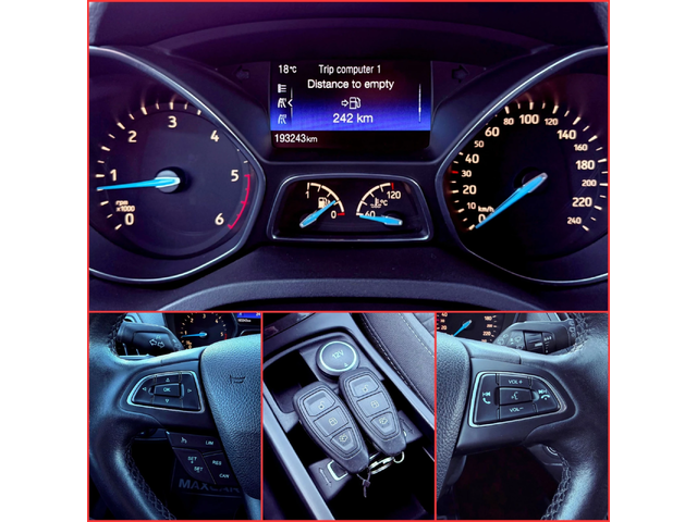 Ford C-max TITANIUM 1.5TDCi EURO 6B/ЛИЗИНГ - автомобили, коли, обяви за нови и употребявани 16