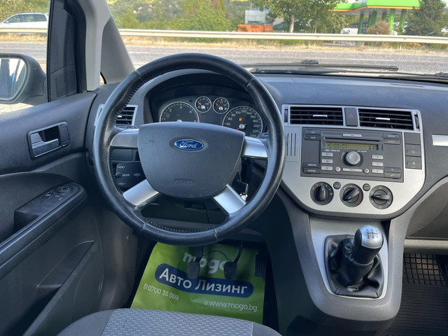 Ford C-max 1.6TDCI 90кс КЛИМАТИК - автомобили, коли, обяви за нови и употребявани 11