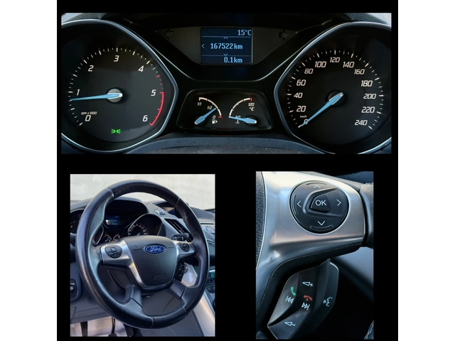 Ford C-max 1.6TDCi~95hp~TITANIUM~NAVI~KEYLESS - автомобили, коли, обяви за нови и употребявани 14
