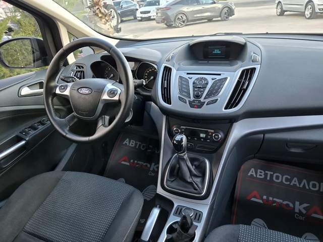 Ford C-max 1.6i-120кс= ГАЗ= FACELIFT= КЛИМАТРОНИК= ОБСЛУЖЕН - автомобили, коли, обяви за нови и употребявани 12