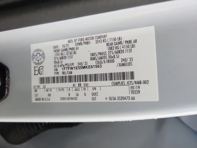 Ford F150 * LARIAT CREW CAB STD BED * CARFAX * ЦЕНА ДО БГ - автомобили, коли, обяви за нови и употребявани 10