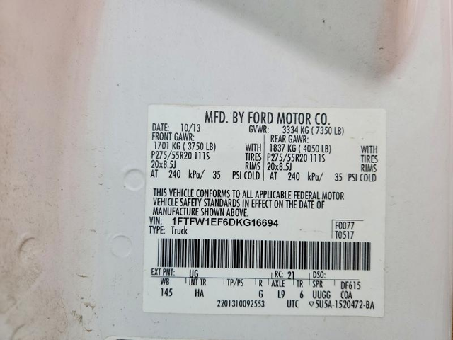Ford F150 5.0L 8 4x4 w/Rear Wheel Drv - автомобили, коли, обяви за нови и употребявани 12