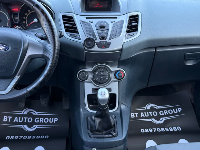 Ford Fiesta 1.25i РЕГИСТРИРАН/ОБСЛУЖЕН - автомобили, коли, обяви за нови и употребявани 9