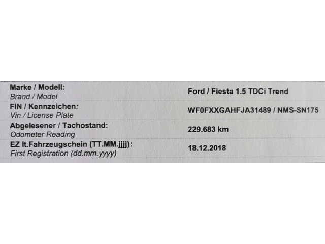 Ford Fiesta 1.5 TDCI TREND - автомобили, коли, обяви за нови и употребявани 16