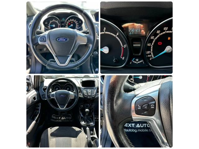 Ford Fiesta 1.5TDCI 95HP TITANIUM EURO6B - автомобили, коли, обяви за нови и употребявани 12