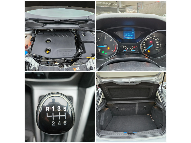 Ford Focus 1.6 Hdi Klimatron/2014g - автомобили, коли, обяви за нови и употребявани 15