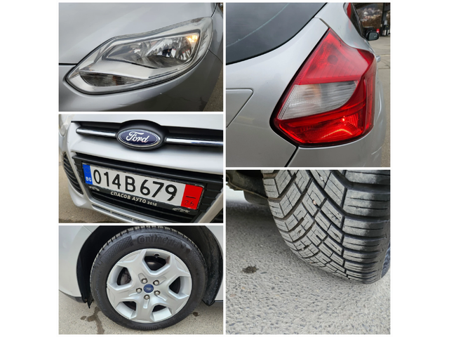 Ford Focus 1.6 Hdi Klimatron/2014g - автомобили, коли, обяви за нови и употребявани 16