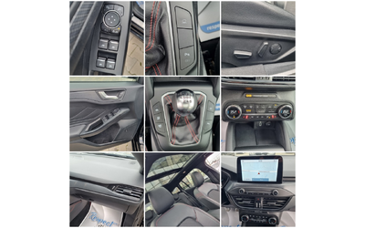 Ford Focus ST-LINE= 2020г.= 1.5D-120ps ОБСЛУЖЕН/EURO 6D - автомобили, коли, обяви за нови и употребявани 15