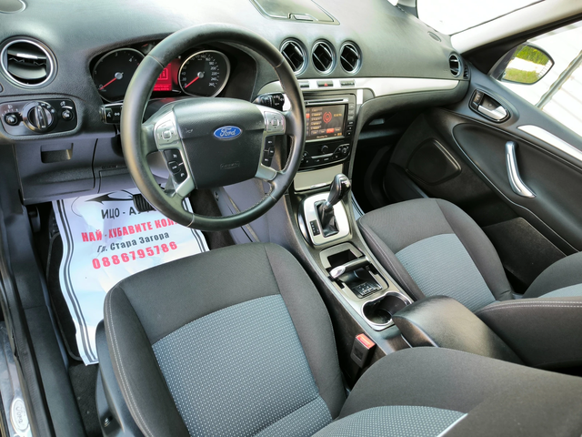Ford Galaxy 2, 0-140k.c.ABTOMAT.HABИ.7места, F.LiFT, ЕВРО5В - автомобили, коли, обяви за нови и употребявани 8